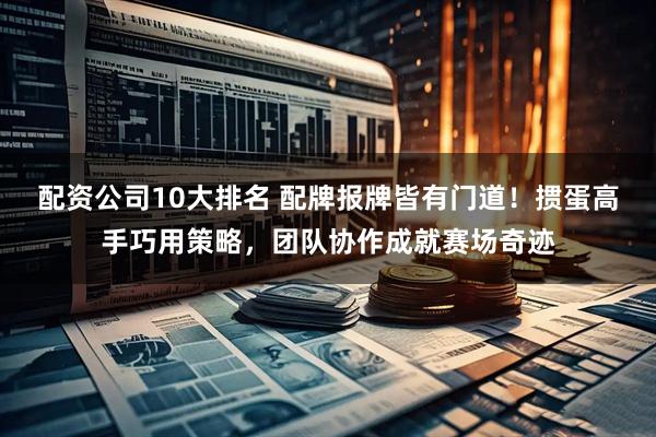 配资公司10大排名 配牌报牌皆有门道！掼蛋高手巧用策略，团队协作成就赛场奇迹